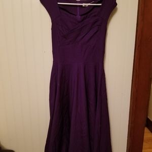 Purple dress